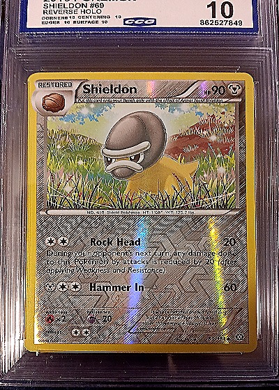 2016 Pokemon #69/114 Shieldon — front