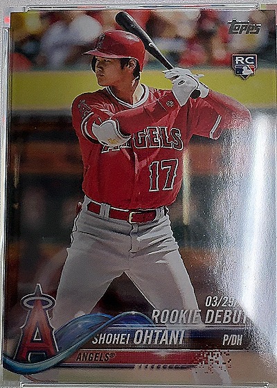 Shohei Ohtani Rookie Debut — front