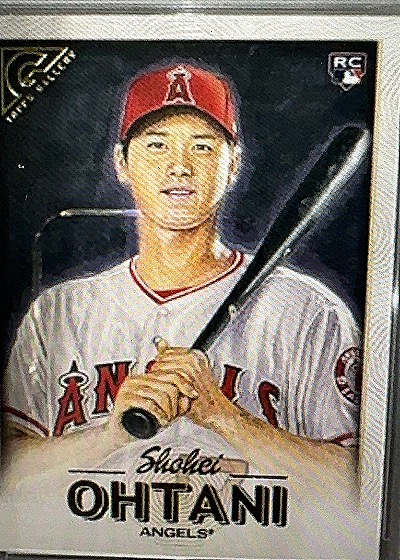 Shohei Ohtani 2018 Topps Gallery RC — front