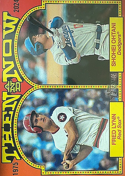 Fred Lynn / Shohei Ohtani Then and Now — front