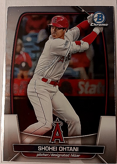 Shohei Ohtani 2023 Bowman Chrome #67 — front