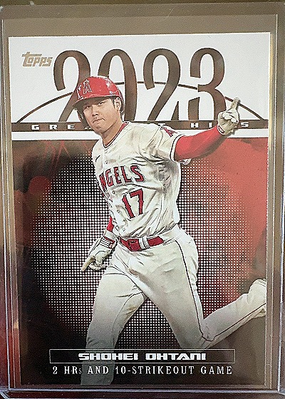 Shohei Ohtani 2023 Topps Greatest Hits — front