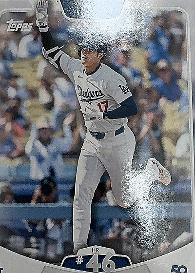 Shohei Ohtani 50/50 HR #46 — front