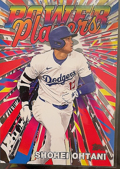 2025 Topps Series 1 Celebration Power Players Shohei Ohtani — front