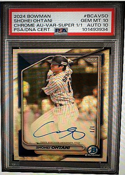 2024 Bowman Chrome Shohei Ohtani — front