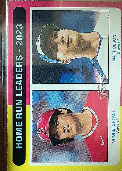 Home Run Leaders - 2023 — front