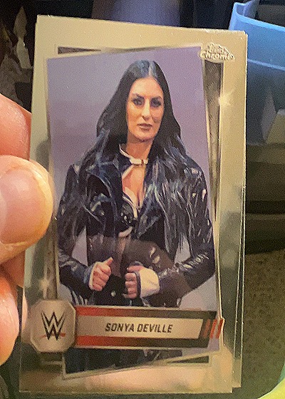 2025 Topps Chrome WWE #66 Sonya Deville — front