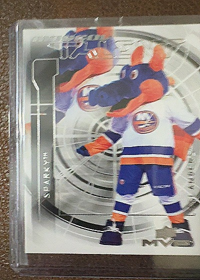 2024-25 Upper Deck MVP - Mascot Talent Sparky — front
