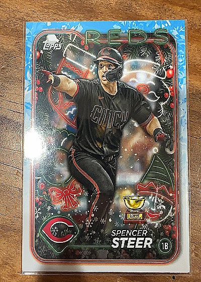 2024 Topps #H112 Spencer Steer — front