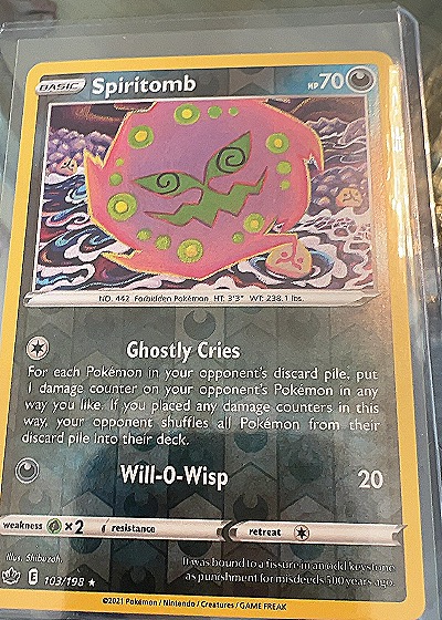 Spiritomb - Chilling Reign — front