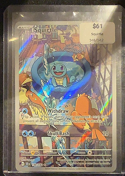 Squirtle 148/142 Sv07: Stellar Crown — front