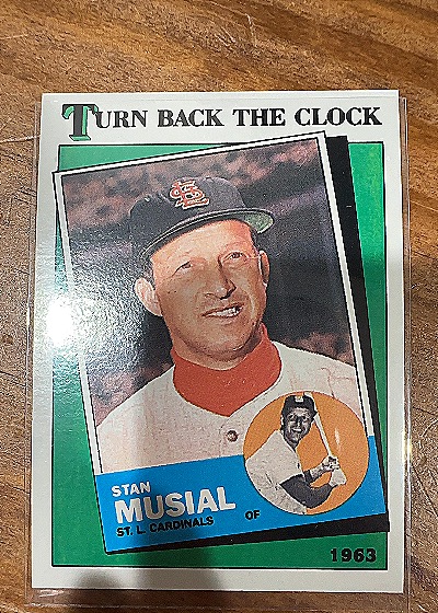 1988 Topps #665 Stan Musial — front