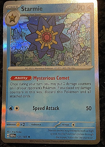 Starmie - Scarlet & Violet 151 — front