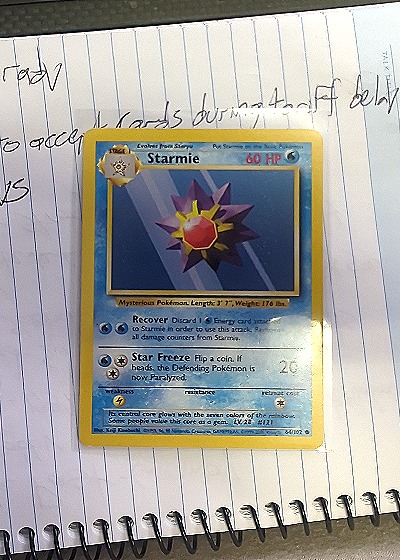 Starmie Base Set — front