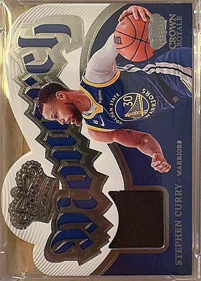 2023-24 Panini Crown Royale Monarch Memorabilia Stephen Curry — front