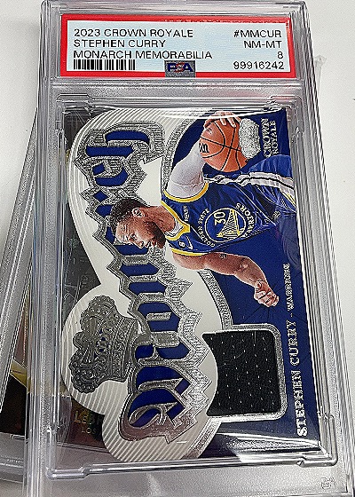 2023 Crown Royale Stephen Curry Monarch Memorabilia — front