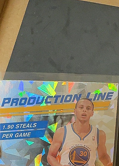 2010-11 Panini Donruss Production Line Stephen Curry — front
