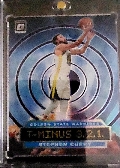 Stephen Curry 2019-20 Panini Donruss Optic T-Minus 3,2,1 — front