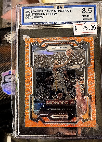 2023 Panini Prizm Monopoly Stephen Curry — front