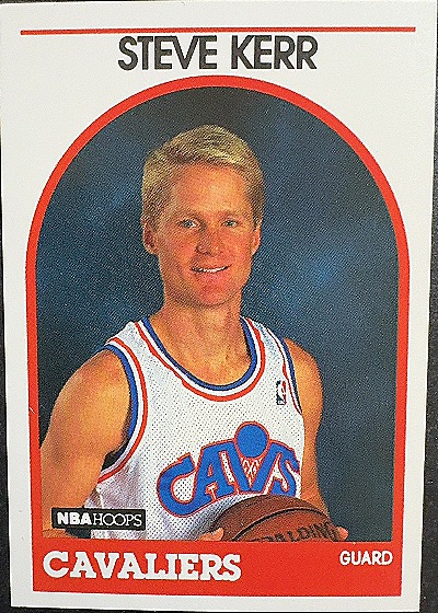 1989-90 NBA Hoops #351 Steve Kerr — front