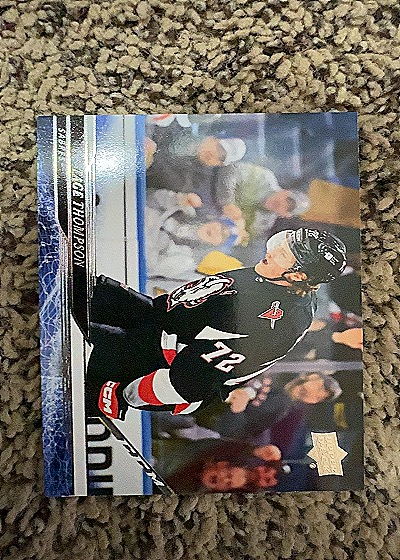 Tage Thompson Upper Deck — front