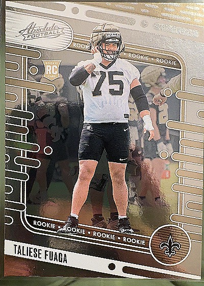 2024 Panini Absolute #114 Taliese Fuaga RC — front