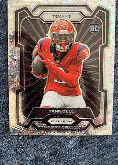 2023 Panini Prizm - Rookie Variation Silver Prizm #329 Tank Dell (RC) — front