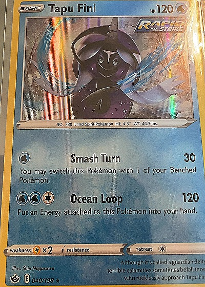 Tapu Fini - Chilling Reign — front