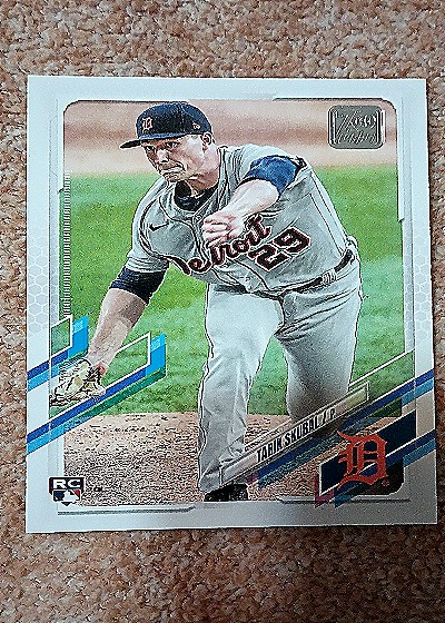 Tarik Skubal 2021 Topps Series 1 RC — front
