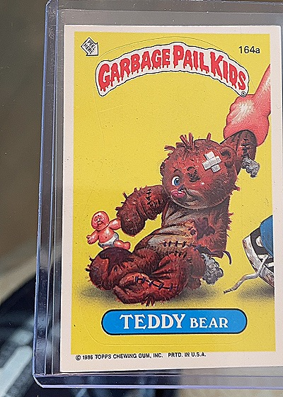 Garbage Pail Kids Teddy Bear — front