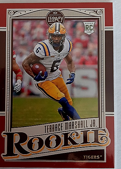 Terrace Marshall Jr. Rookie — front