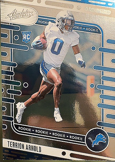 2024 Panini Absolute #124 Terrion Arnold RC — front