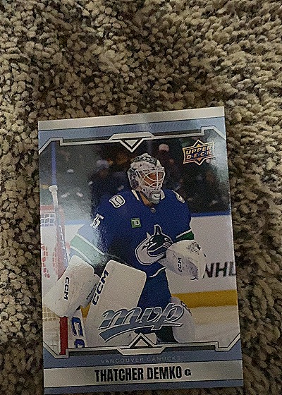 2023 Upper Deck #N/A Thatcher Demko — front