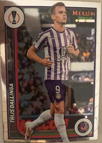 2023-24 Merlin UEFA Club Competitions #131 Thijs Dallinga — front