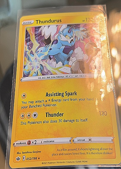 Thundurus - Chilling Reign — front