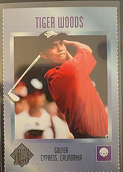 Tiger Woods 15th Anniversary — front
