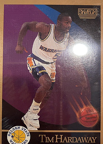 1990 SkyBox #95 Tim Hardaway — front