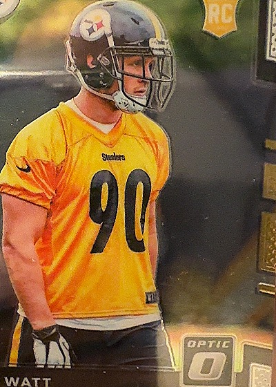 2017 Panini Donruss Optic T.J. Watt Rated Rookie — front