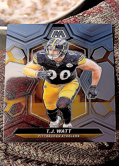 2024 Panini Mosaic T.J. Watt — front
