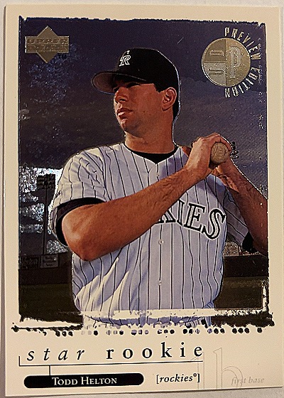 Todd Helton Star Rookie Preview Edition — front
