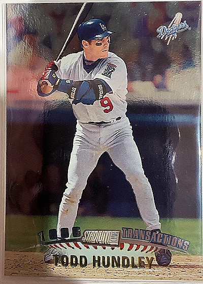 1999 Stadium Club #318 Todd Hundley — front