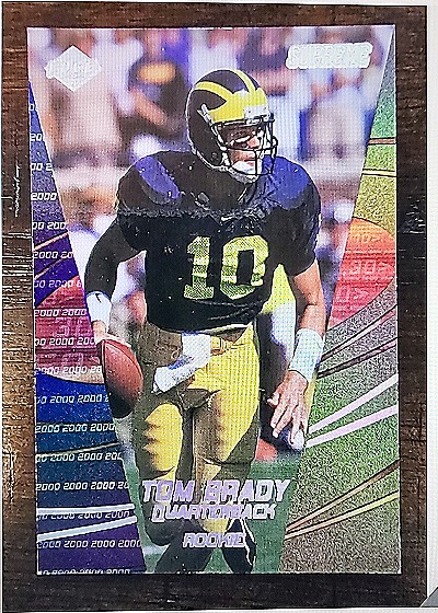 Tom Brady Collector's Edge Supreme Rookie — front