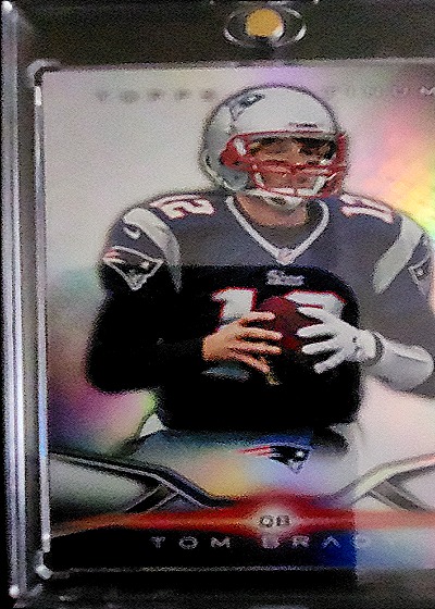 2014 Topps Platinum Tom Brady — front