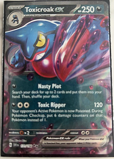 Toxicroak ex — front