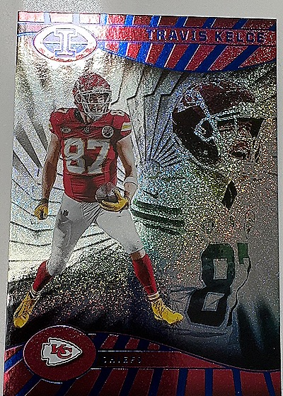 Travis Kelce 2024 Panini Illusions Trophy Collection — front