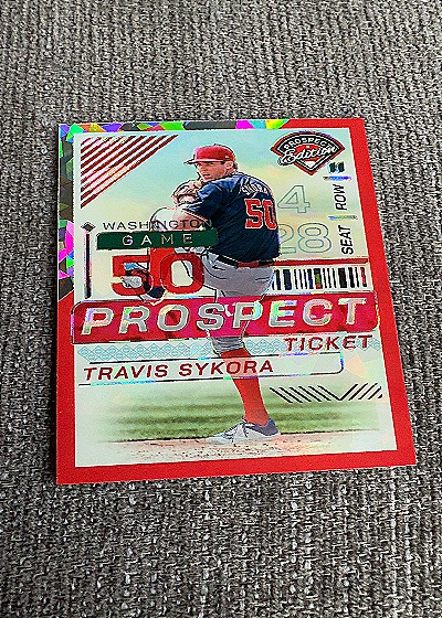 Travis Sykora Prospect Ticket — front