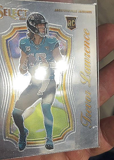 2021 Panini Select Certified Rookies Trevor Lawrence — front