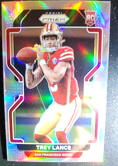 2021 Panini Prizm #V-333 Trey Lance — front