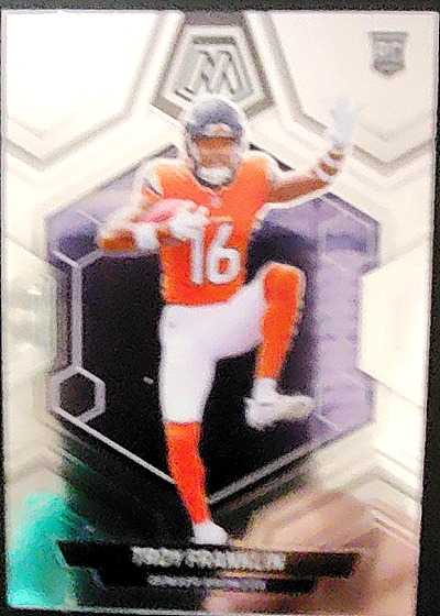 2024 Panini Mosaic Troy Franklin Rookie — front