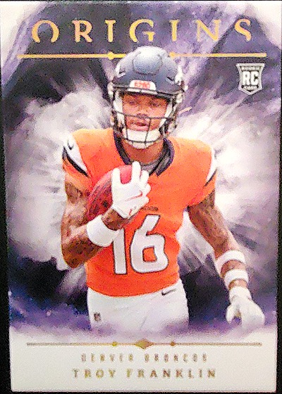Troy Franklin 2024 Panini Origins RC — front